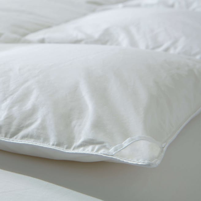 Saatva Down Comforter Sateen Cotton Cover