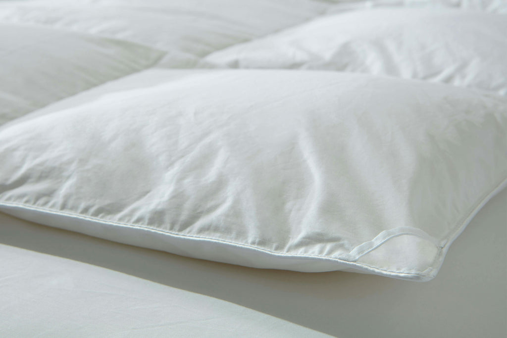 Saatva Down Comforter Sateen Cotton Cover